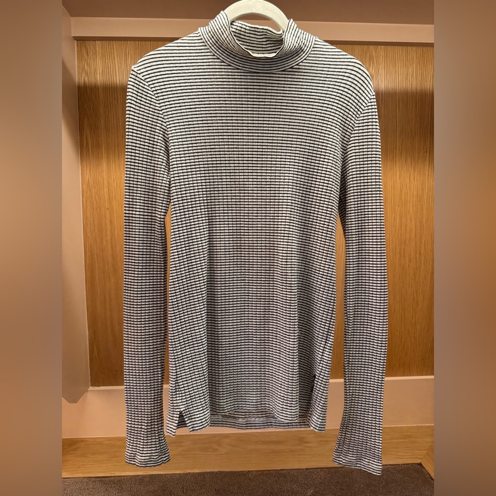 Scotch & Soda Striped Turtleneck Sweater